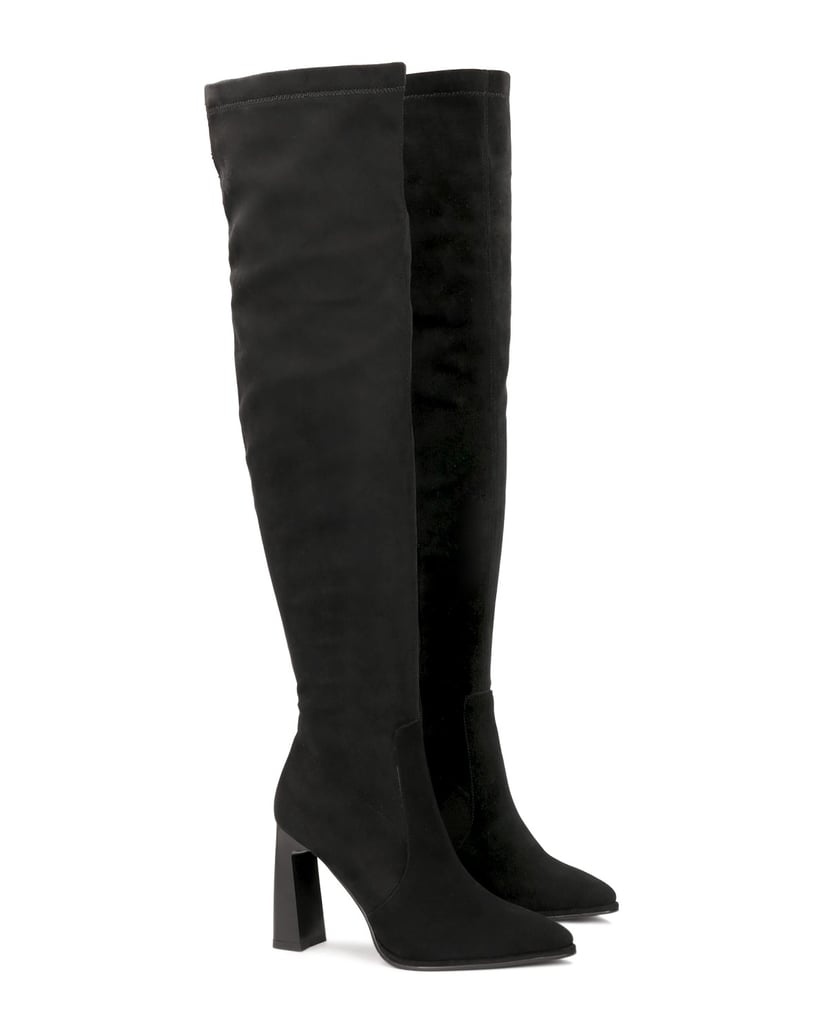 Kazar-Black-over-the-knee-boots-černá