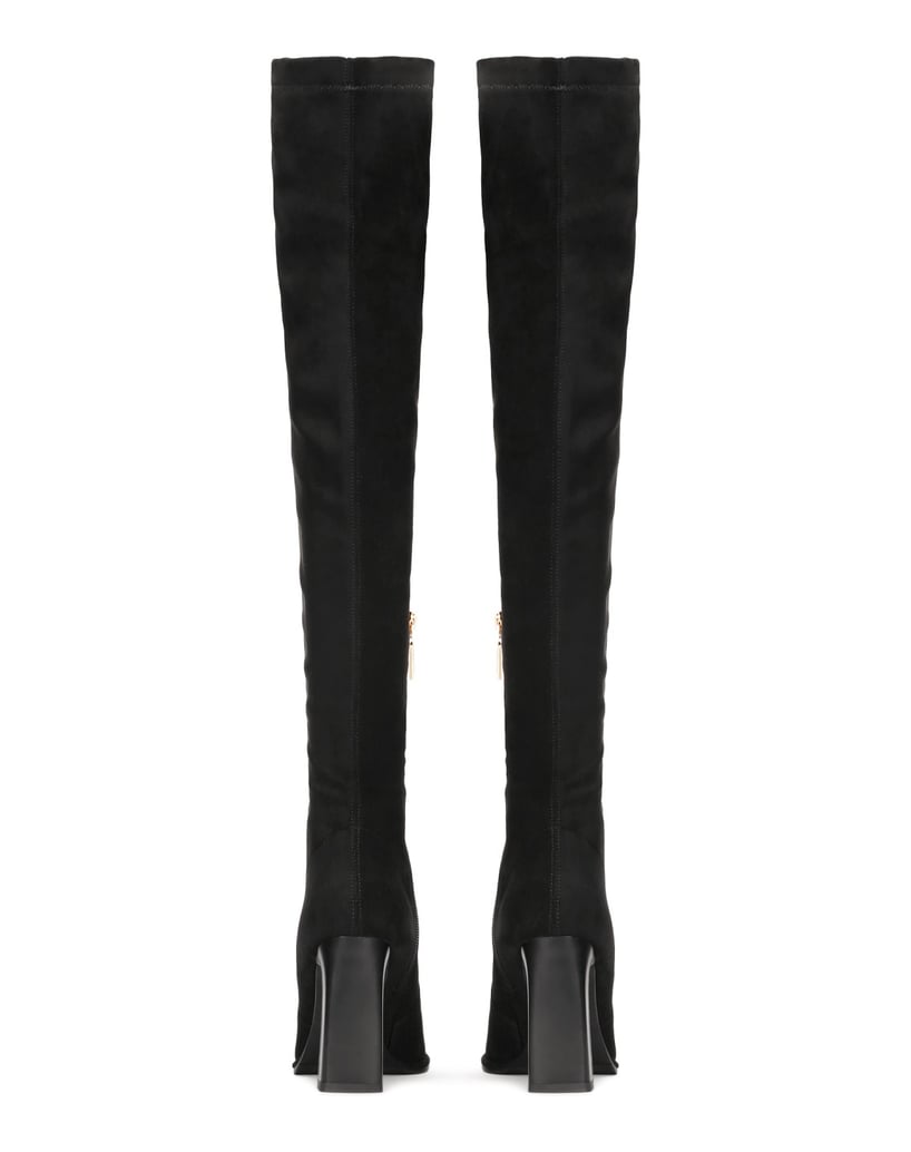 Kazar-Black-over-the-knee-boots-černá