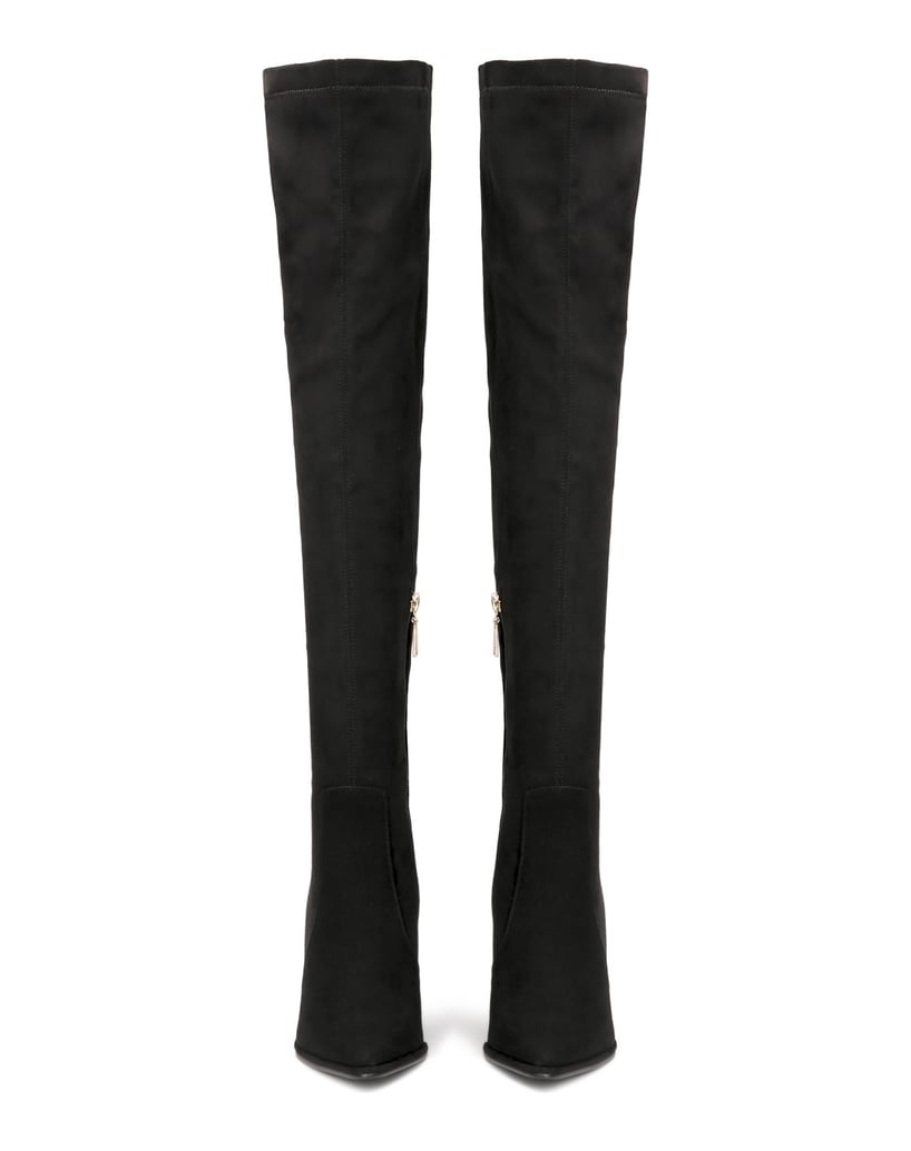 Kazar-Black-over-the-knee-boots-černá