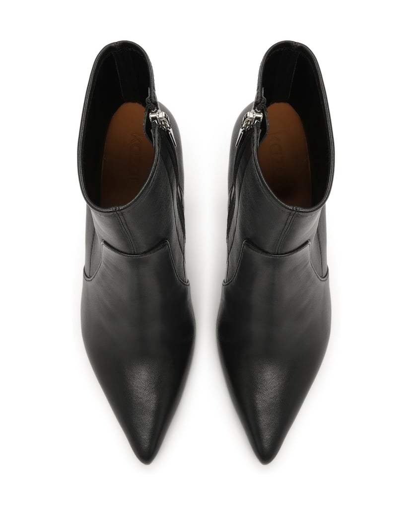 Kazar-Schlanke-Stiefel-mit-Absatz-und-spitzer-schwarz