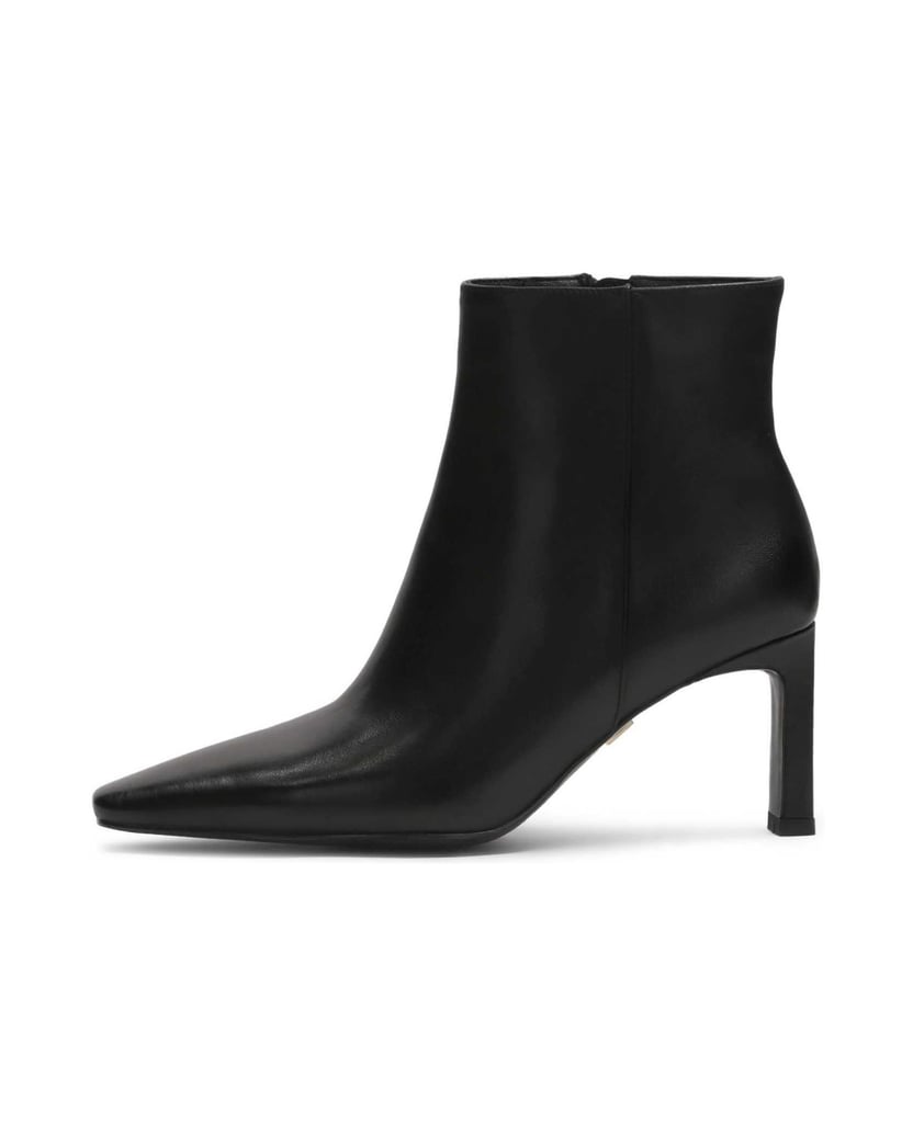 Kazar-Lederstiefel-mit-verlängerter-Nase-schwarz