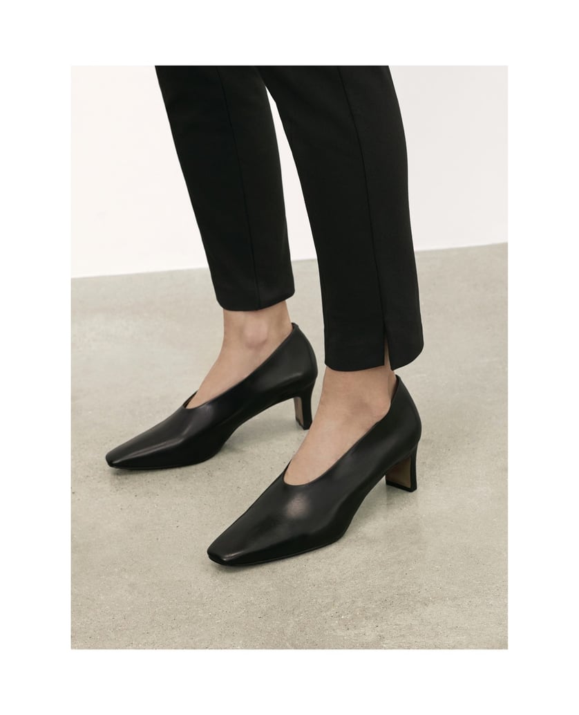 Kazar-Black-square-nose-pumps-černá
