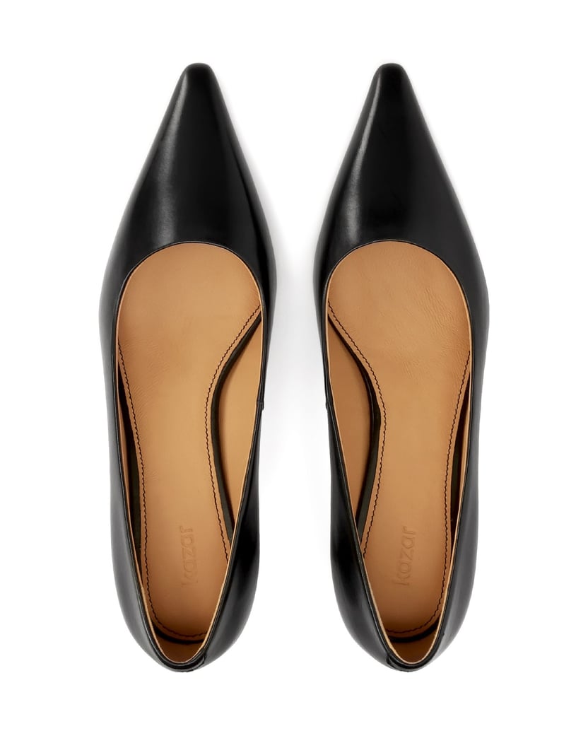 Kazar-Schwarze-niedrighackige-Pumps-schwarz