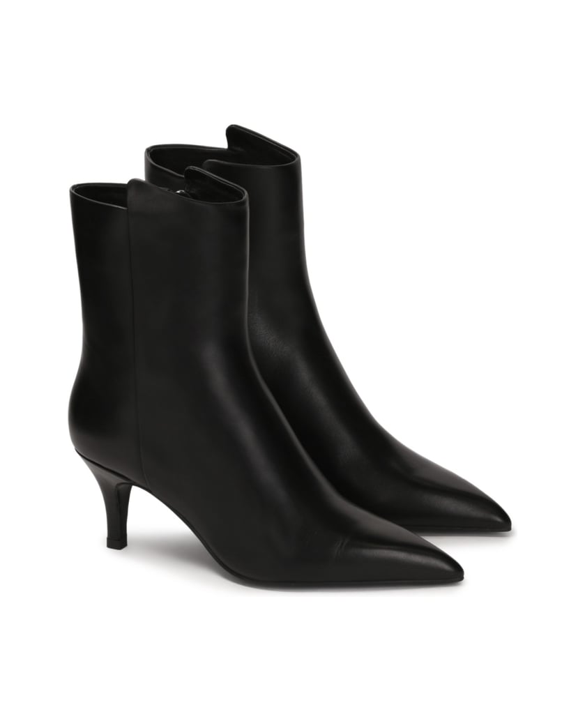 Kazar-Schwarze-Stiefel-mit-niedrigen-Absätzen-schwarz