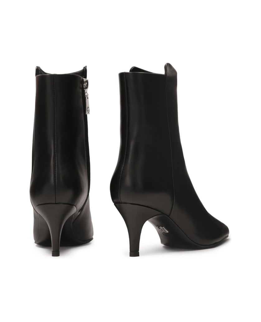 Kazar-Schwarze-Stiefel-mit-niedrigen-Absätzen-schwarz