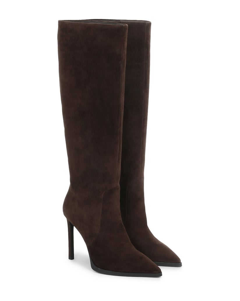 Kazar-Heeled-boots-with-slip-on-upper-hnedá