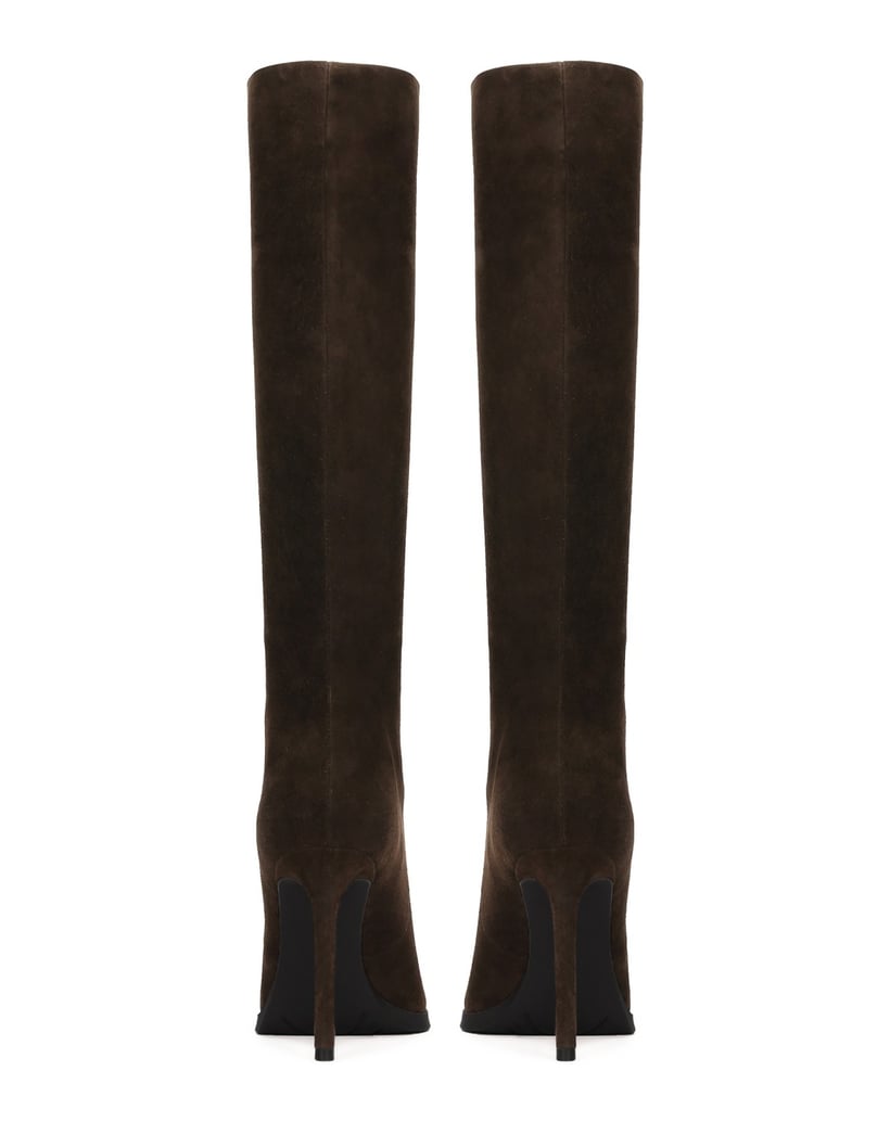 Kazar-Heeled-boots-with-slip-on-upper-hnedá