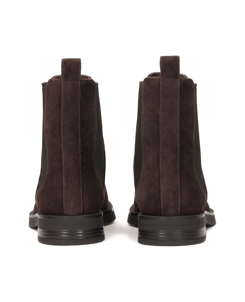 Kazar-Brown-suede-Chelsea-boots-hnedá