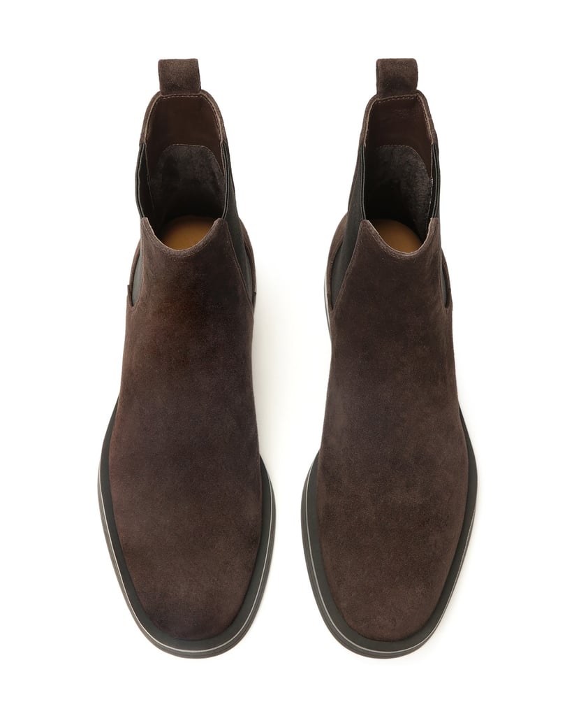 Kazar-Brown-suede-Chelsea-boots-hnedá