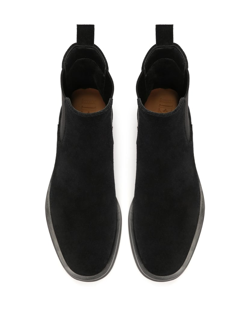 Kazar-Schwarze-Chelsea-Stiefel-mit-elastischen-Einsätzen-schwarz