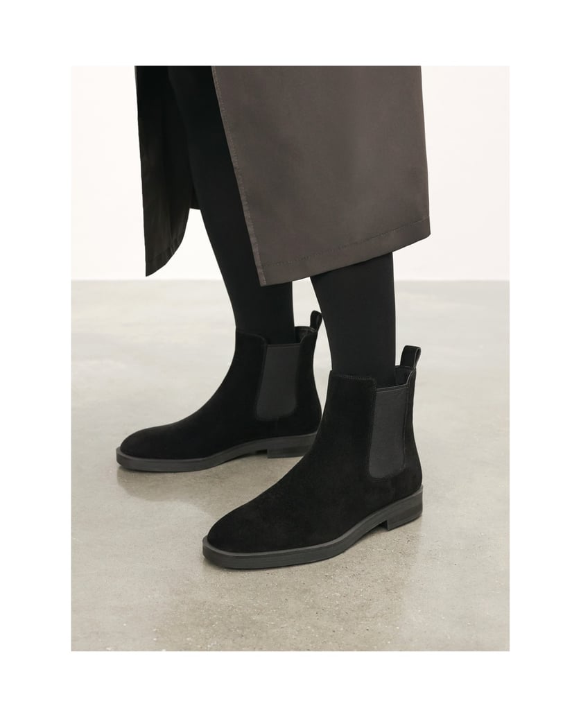 Kazar-Schwarze-Chelsea-Stiefel-mit-elastischen-Einsätzen-schwarz