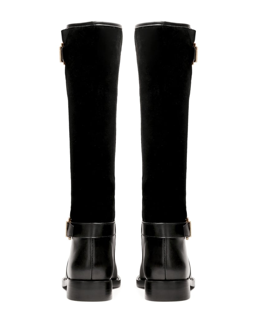 Kazar-Suede-and-smooth-leather-boot-type-boots-černá