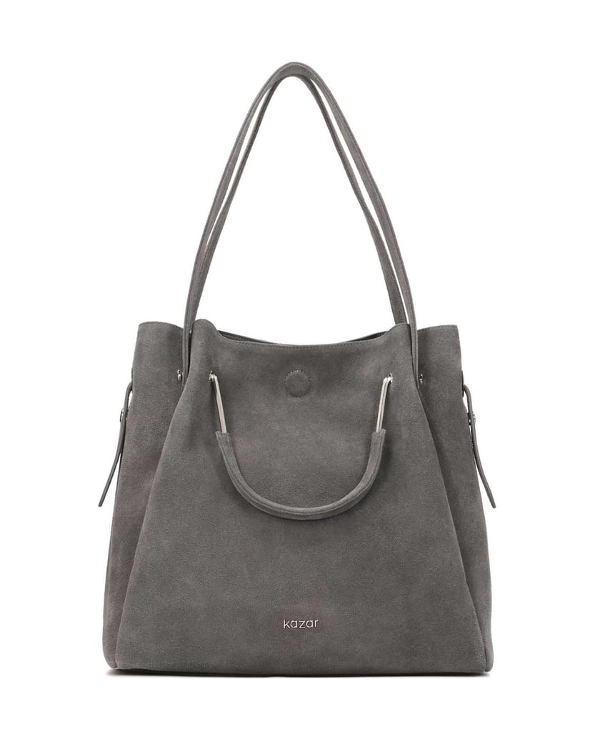 Kazar-Grey-handbag-with-two-types-of-handles-šedá