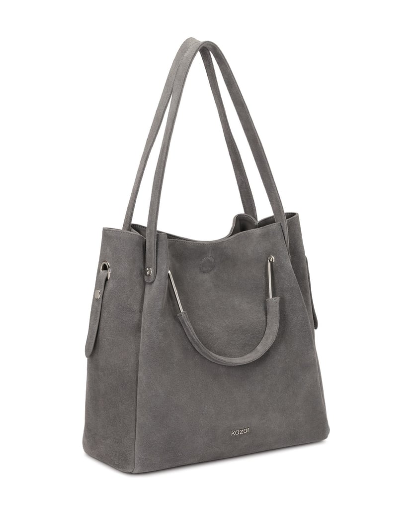 Kazar-Grey-handbag-with-two-types-of-handles-šedá