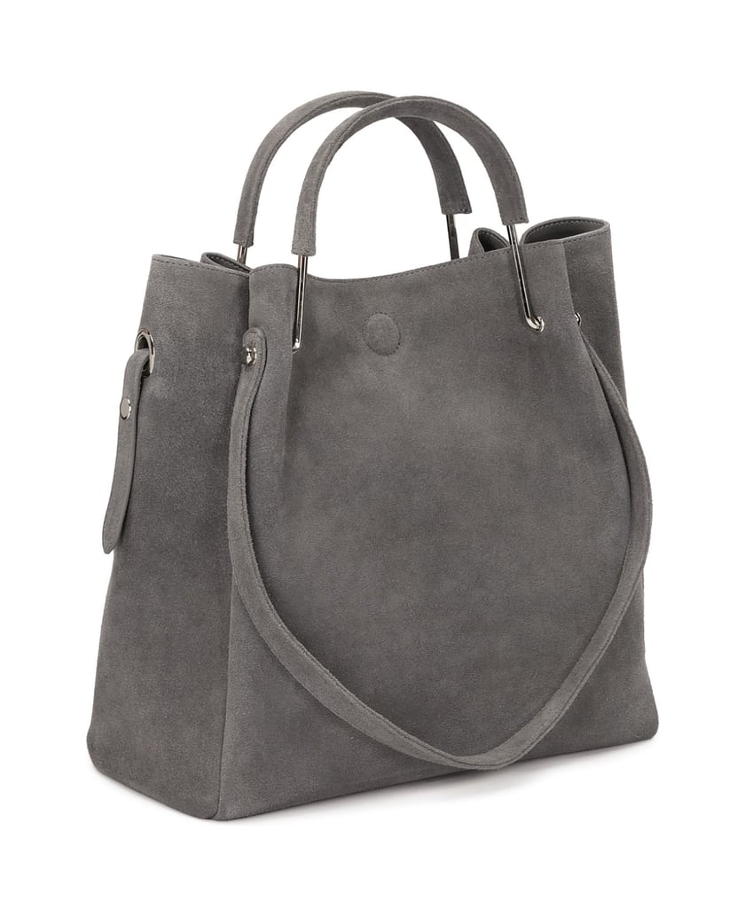 Kazar-Grey-handbag-with-two-types-of-handles-šedá