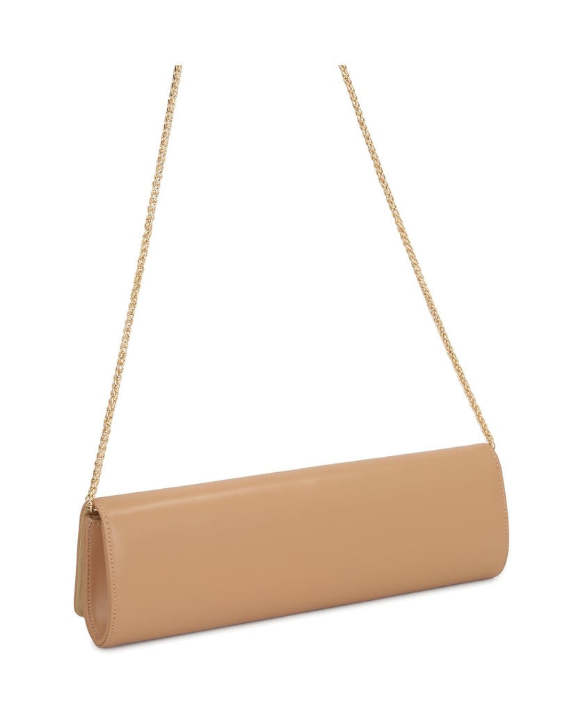 Kazar-Leather-oblong-occasion-bag-béžová