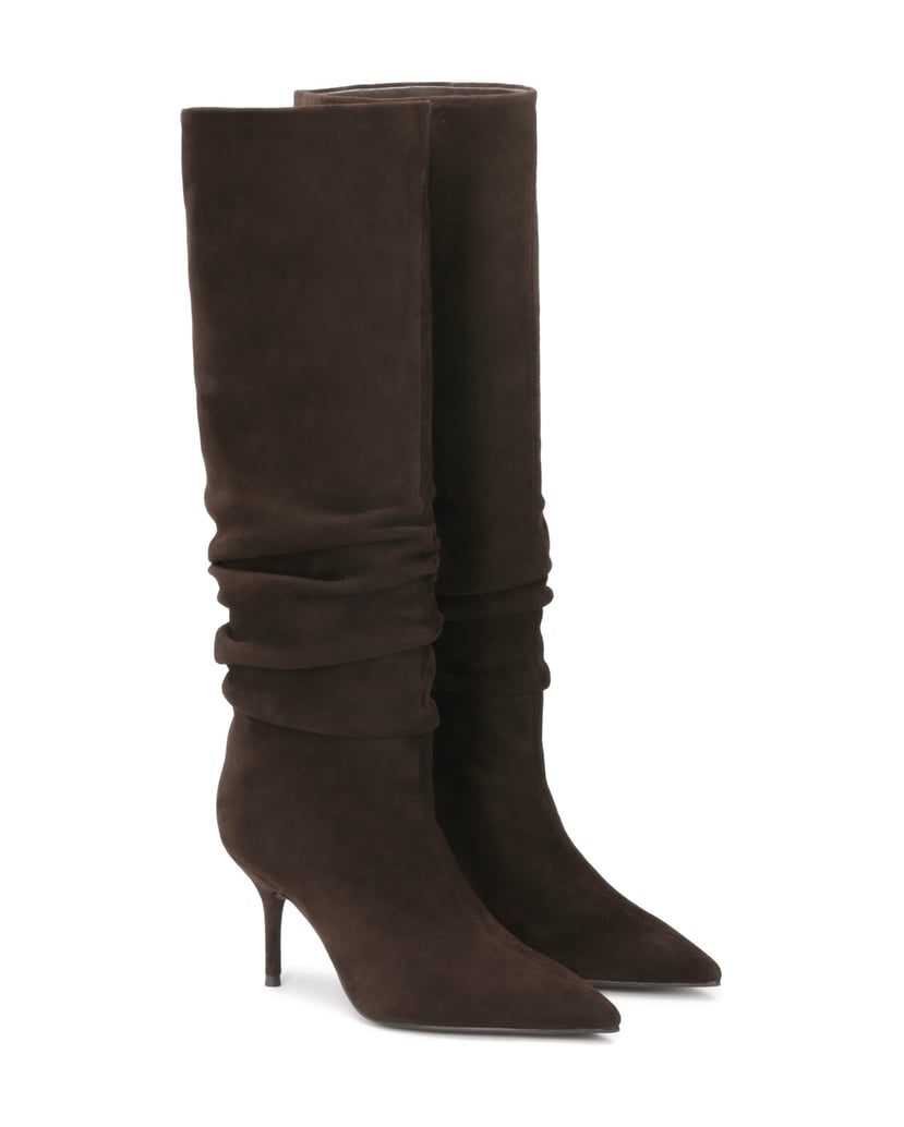 Kazar-Suede-boots-with-crinkle-upper-hnedá