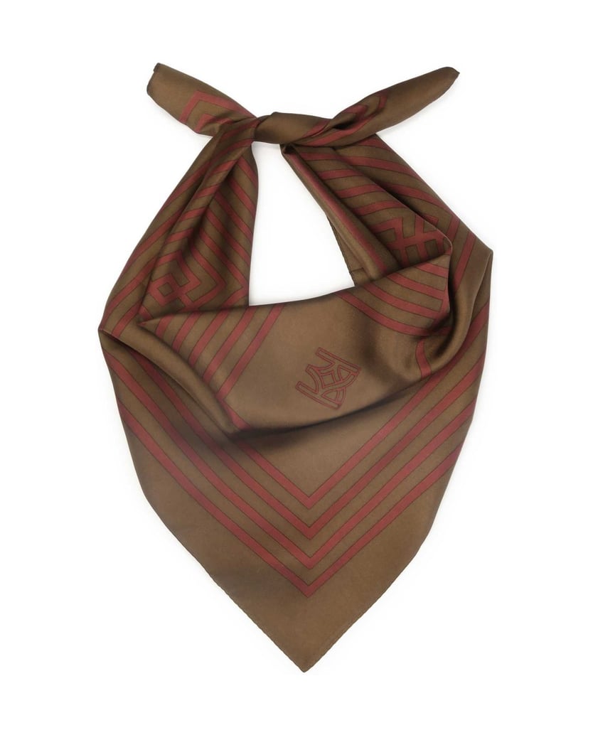 Kazar-Brown-scarf-with-maroon-accents-hnedá