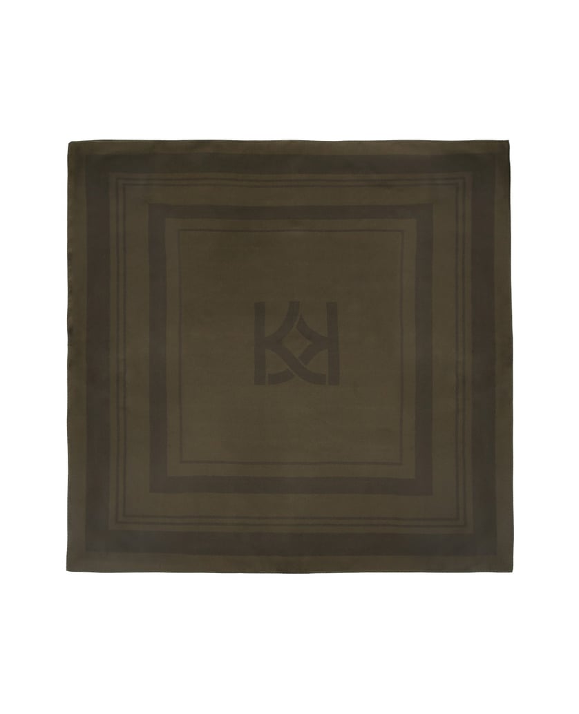 Kazar-Elegant-square-shaped-scarf-hnedá