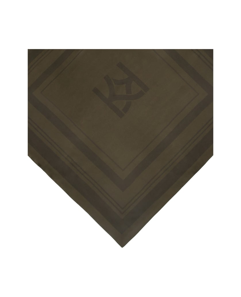 Kazar-Elegant-square-shaped-scarf-hnedá
