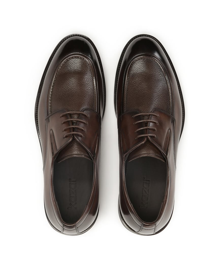 Kazar-Braune-Schnürschuhe-für-Männer-braun