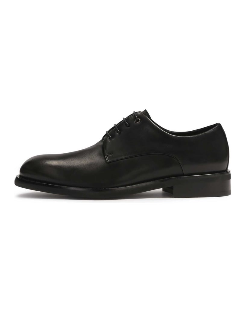 Kazar-Casual-black-leather-shoes-černá