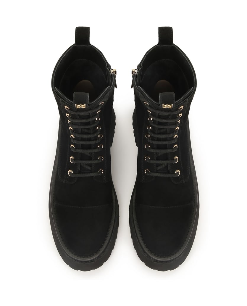 Kazar-Suede-ankle-boots-čierna