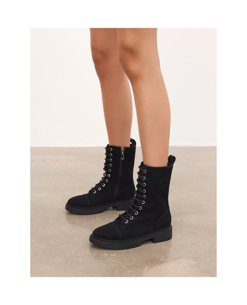 Kazar-Black-suede-boots-čierna