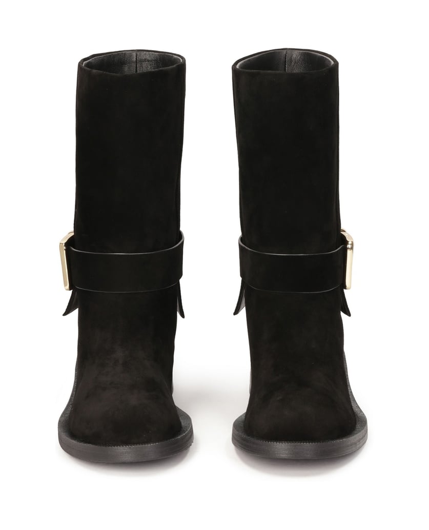 Kazar-Black-suede-boots-of-the-officer-type-čierna