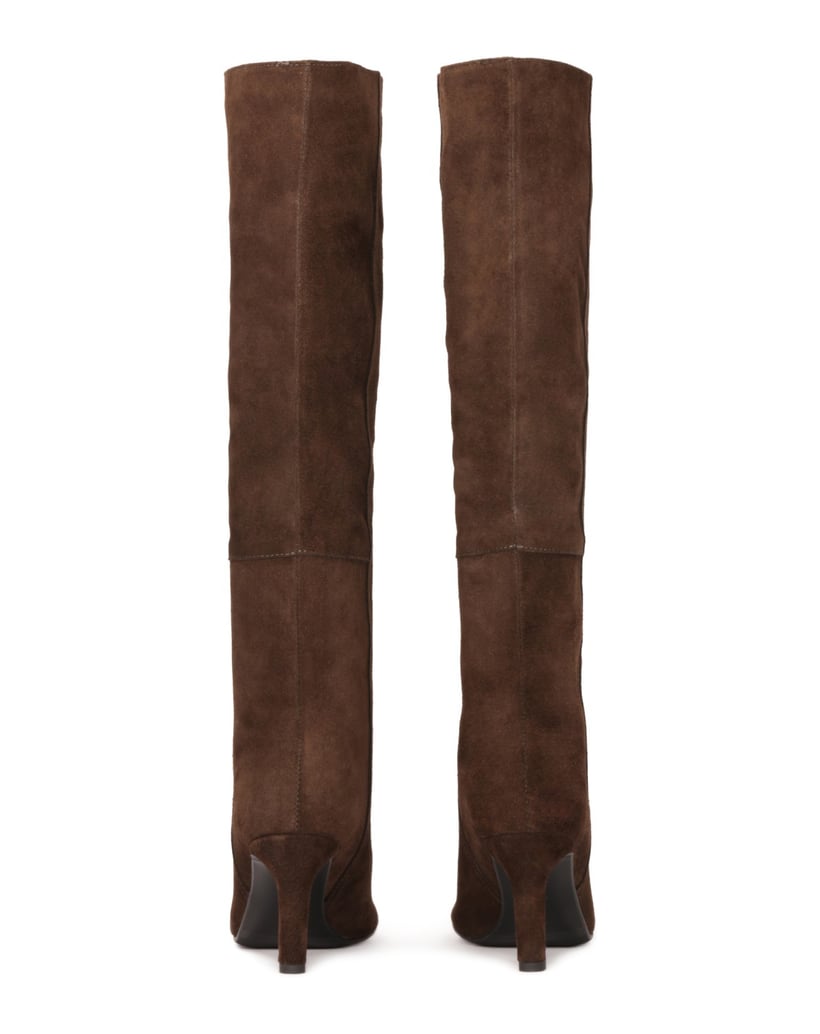 Kazar-Elegant-brown-suede-boots-hnědá