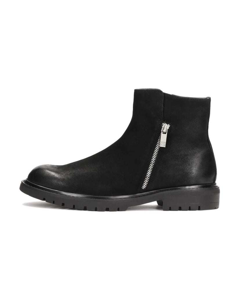 Kazar-Black-nubuck-boots-čierna