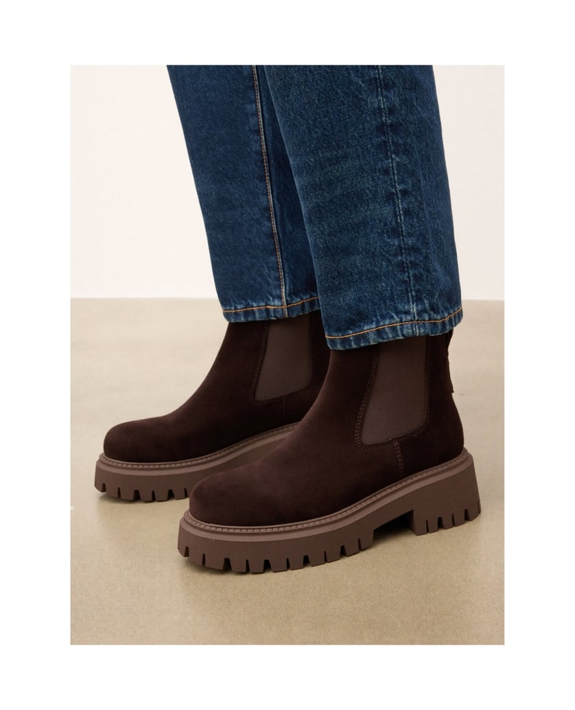 Kazar-Suede-Chelsea-boots-hnědá