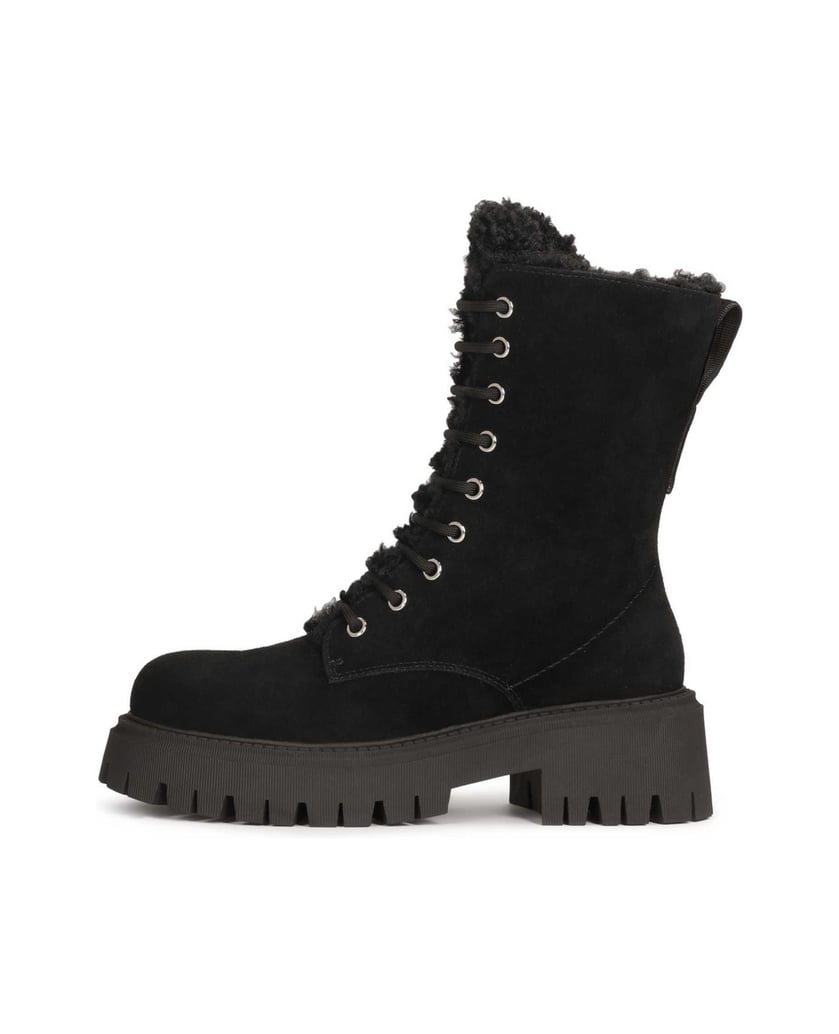 Kazar-Boots-with-high-suede-upper-čierna