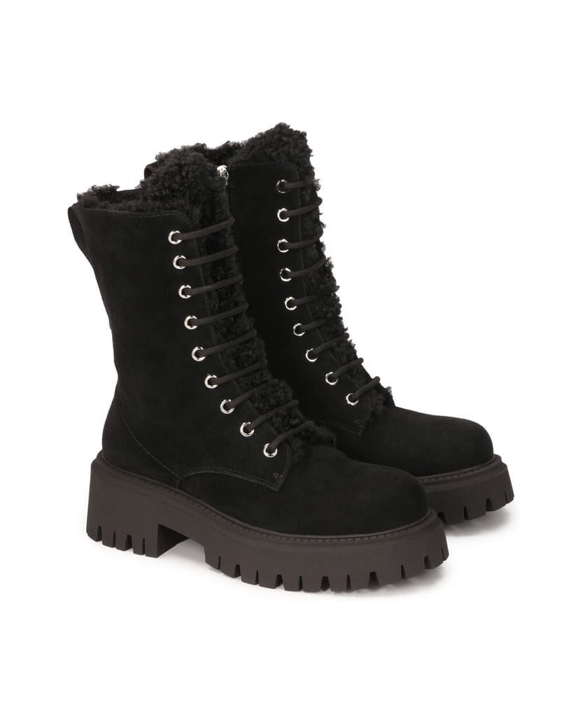 Kazar-Boots-with-high-suede-upper-čierna