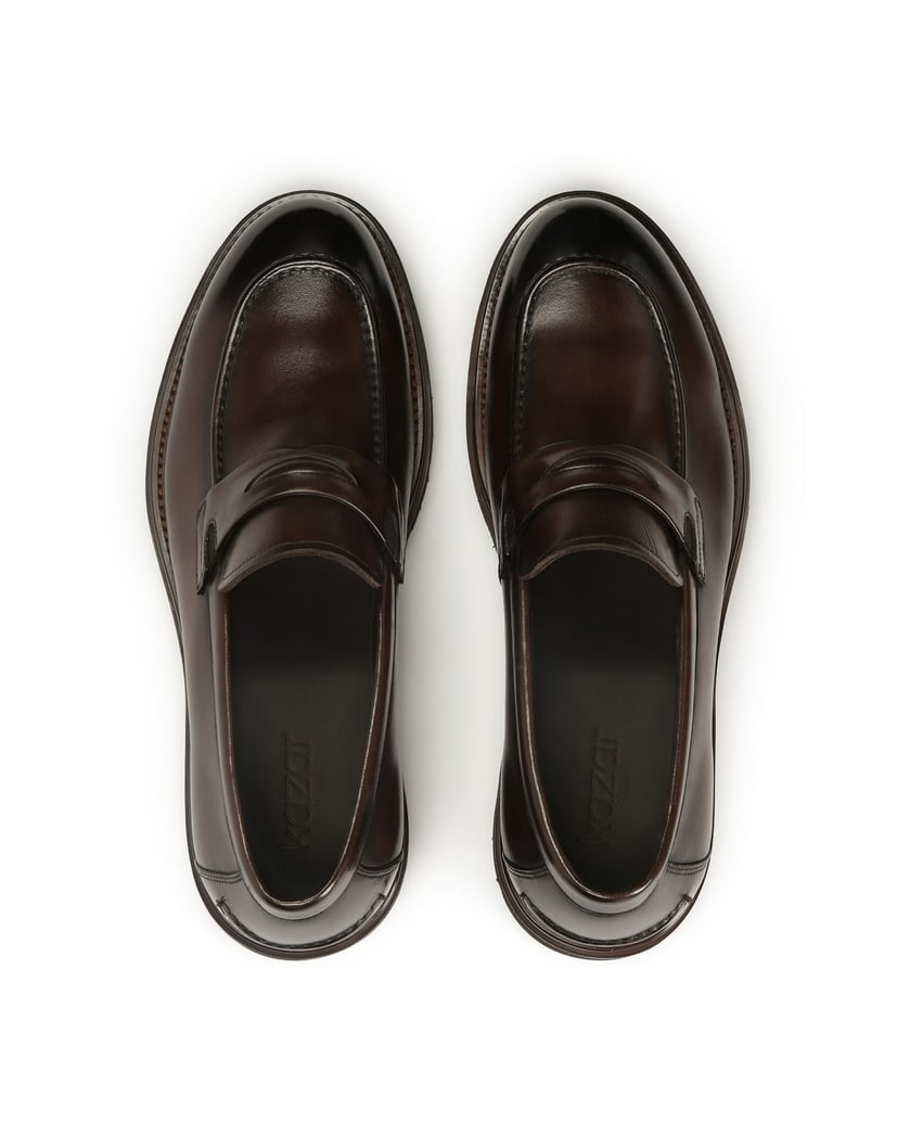 Kazar-Halbschuhe-zum-Hineinschlüpfen-mit-einer-braun