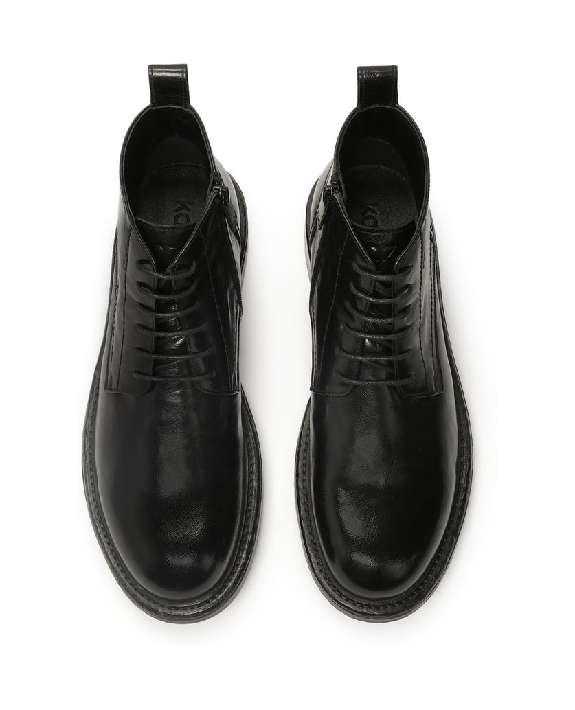 Kazar-Men's-leather-ankle-boots-černá