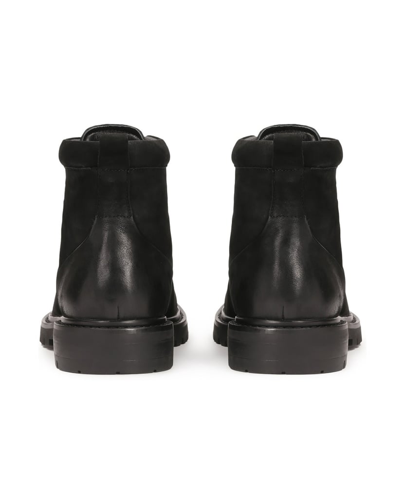 Kazar-Schnürstiefel-aus-schwarzem-Nubuk-schwarz