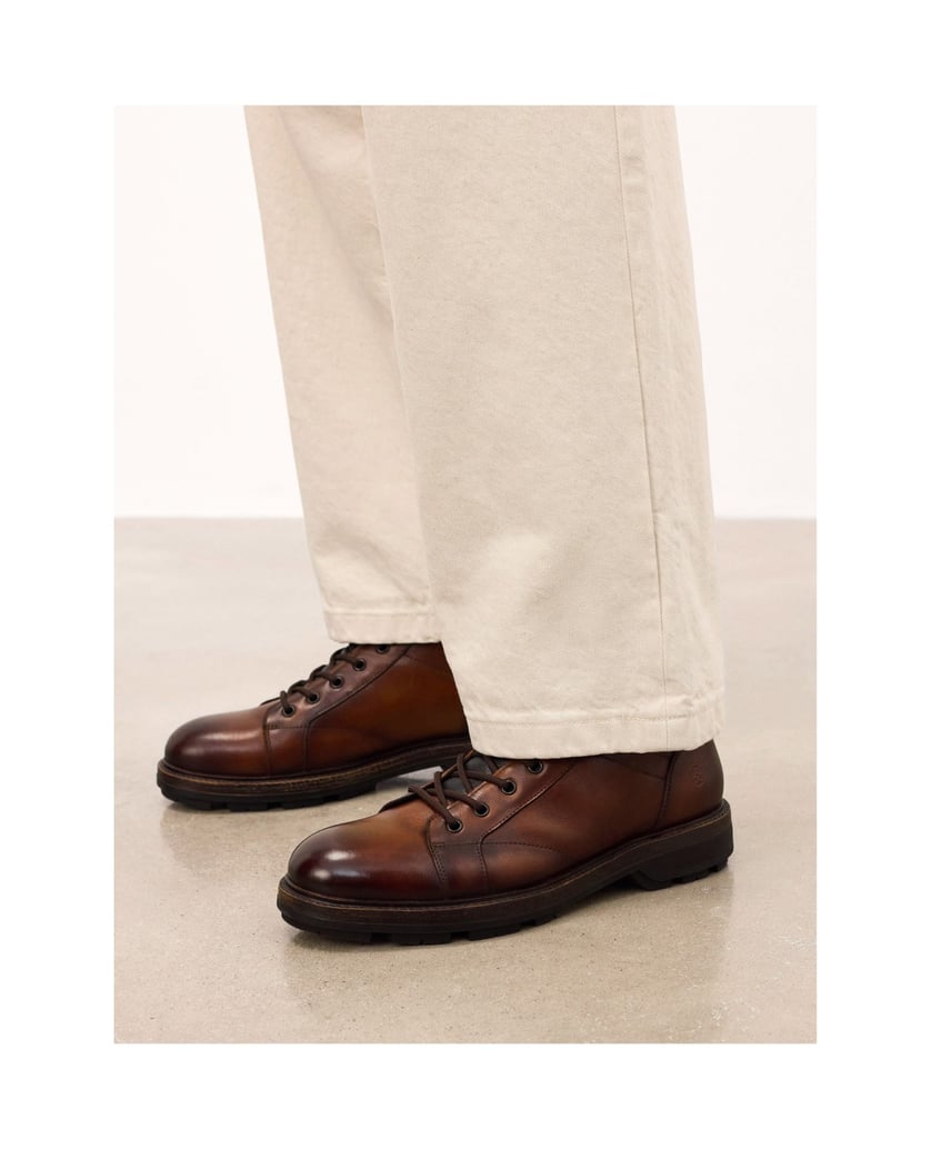 Kazar-Brown-leather-boots-with-insulated-collar-hnedá