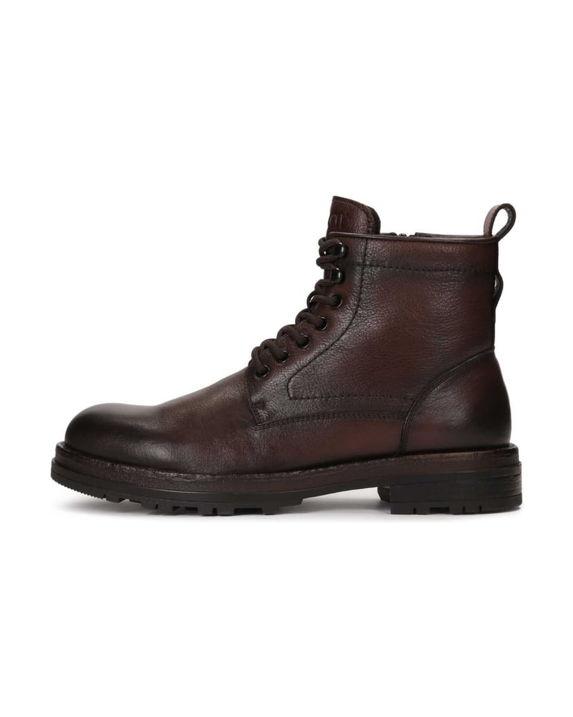 Kazar-Classic-men's-leather-boots-hnedá