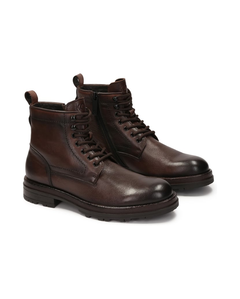 Kazar-Classic-men's-leather-boots-hnedá