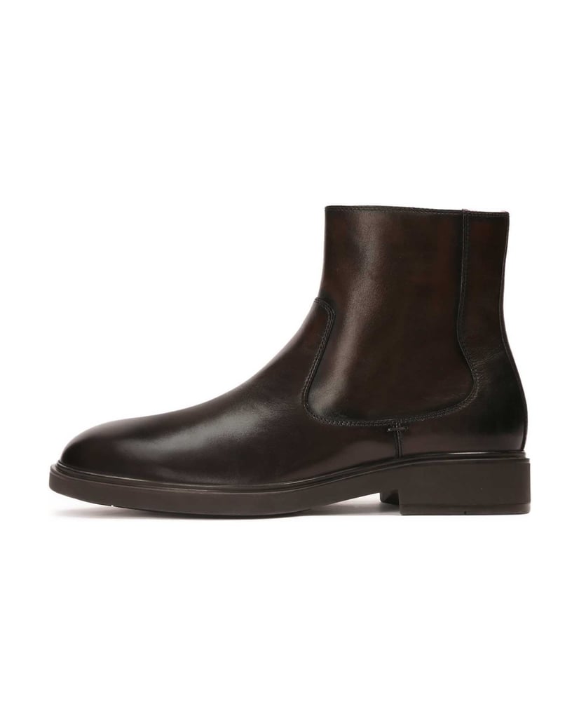 Kazar-Brown-leather-zip-up-boots-hnědá