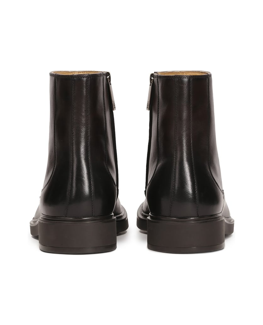 Kazar-Brown-leather-zip-up-boots-hnědá