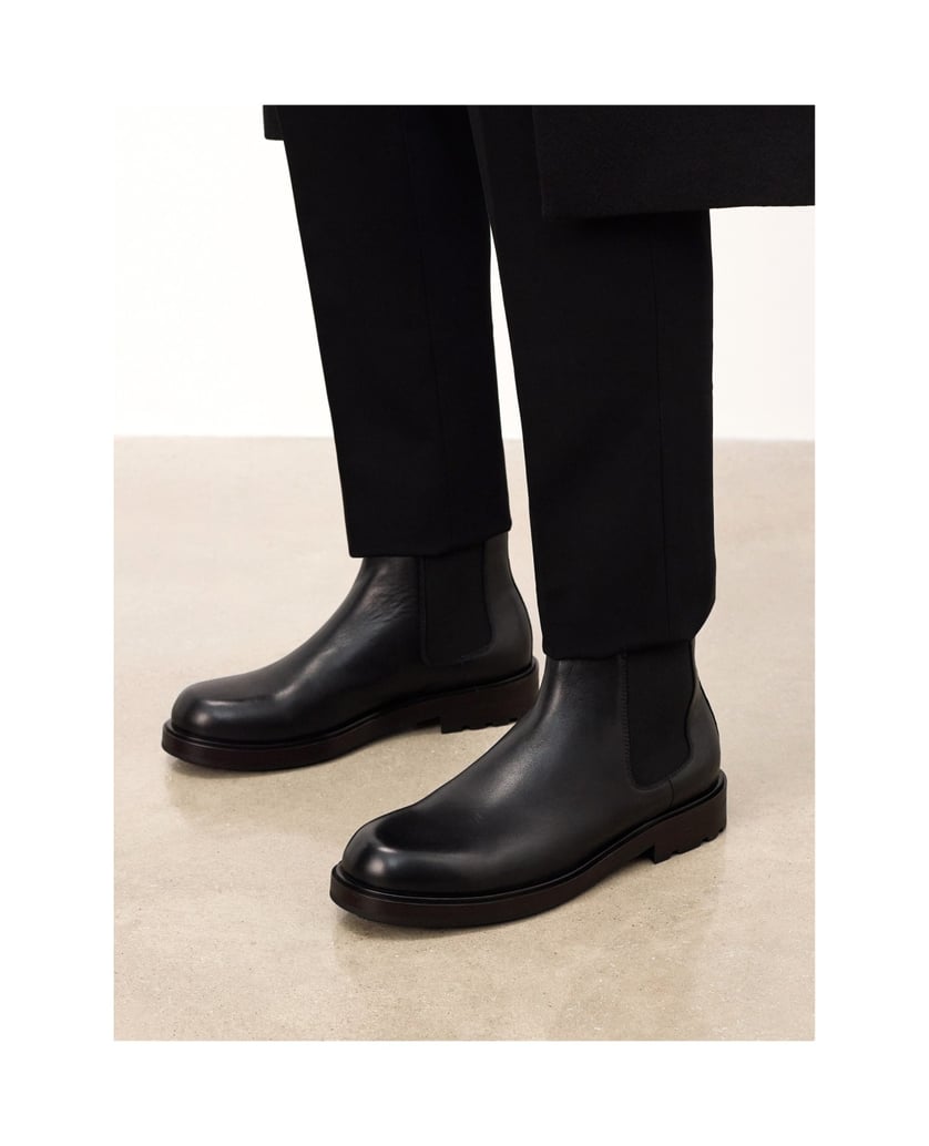 Kazar-Classic-black-leather-Chelsea-boots-čierna