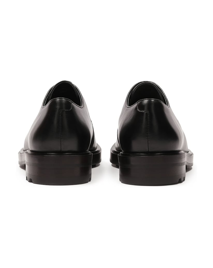 Kazar-Lässige-schwarze-Derby-Halbschuhe-schwarz