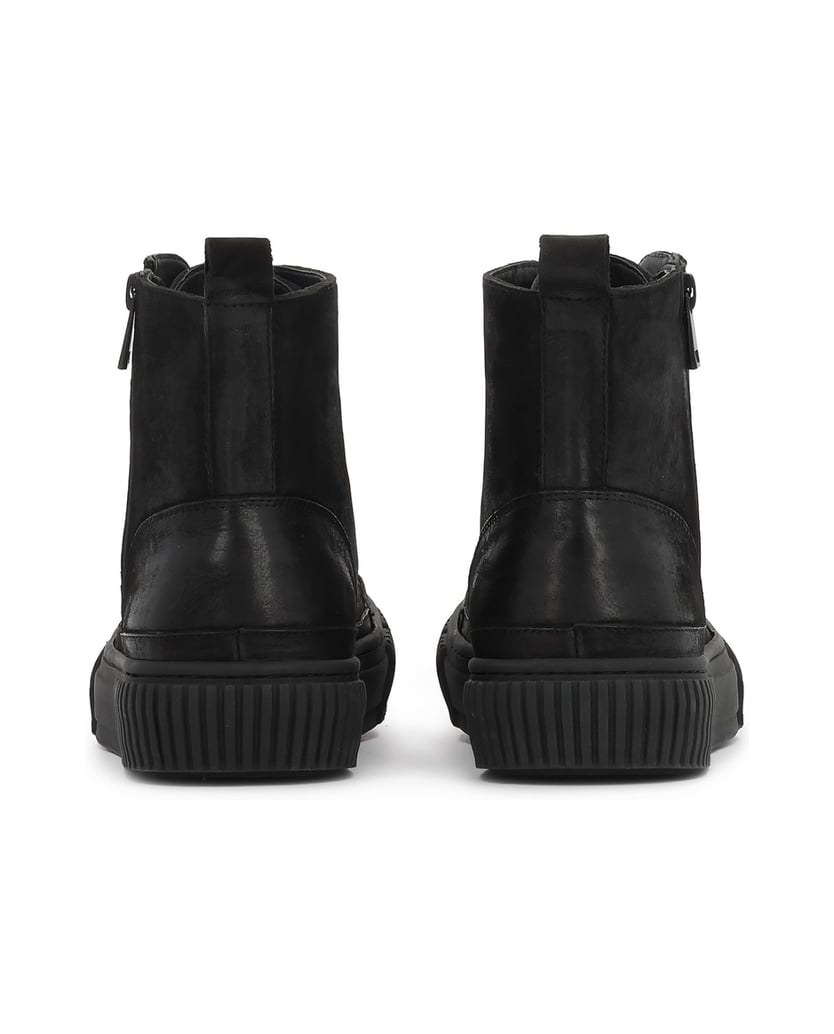 Kazar-Nubuck-sneakers-with-high-upper-čierna