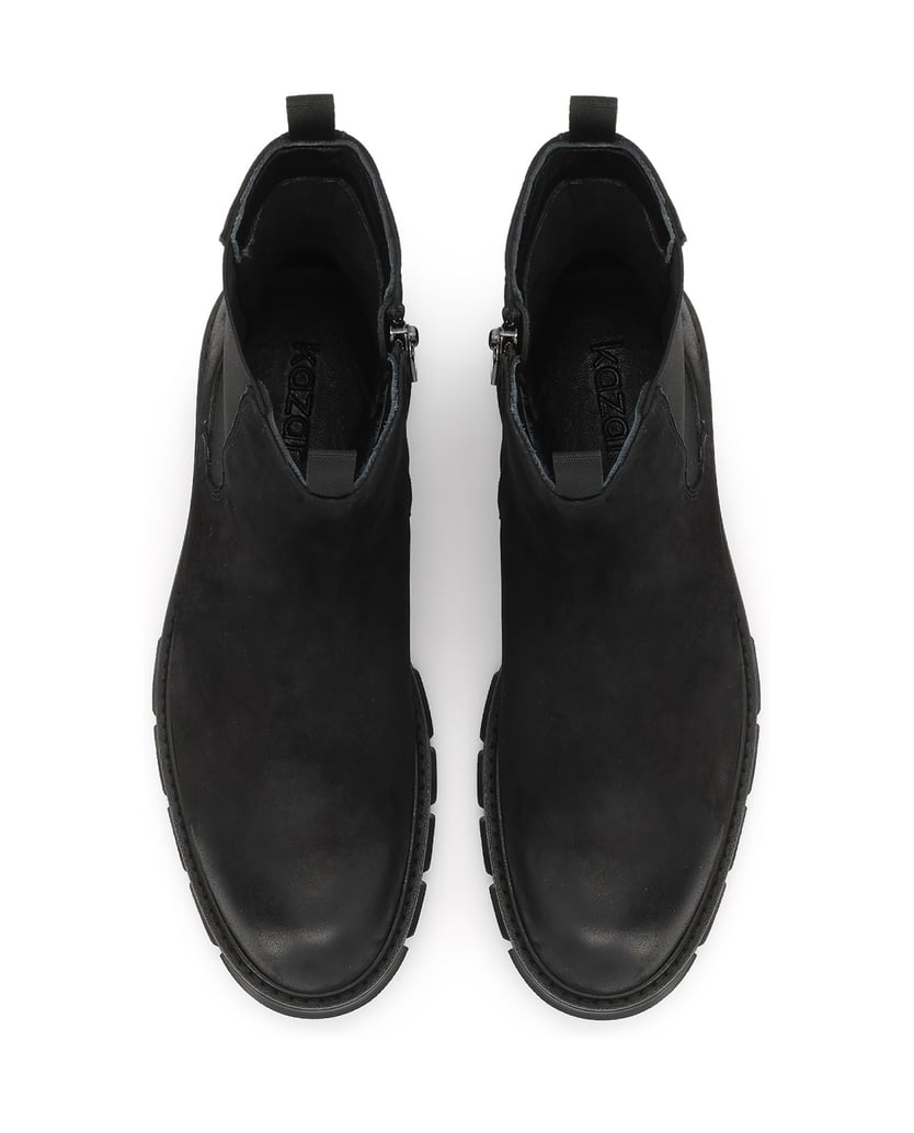 Kazar-Stiefel-aus-Nubuk-zum-Hineinschlüpfen-schwarz