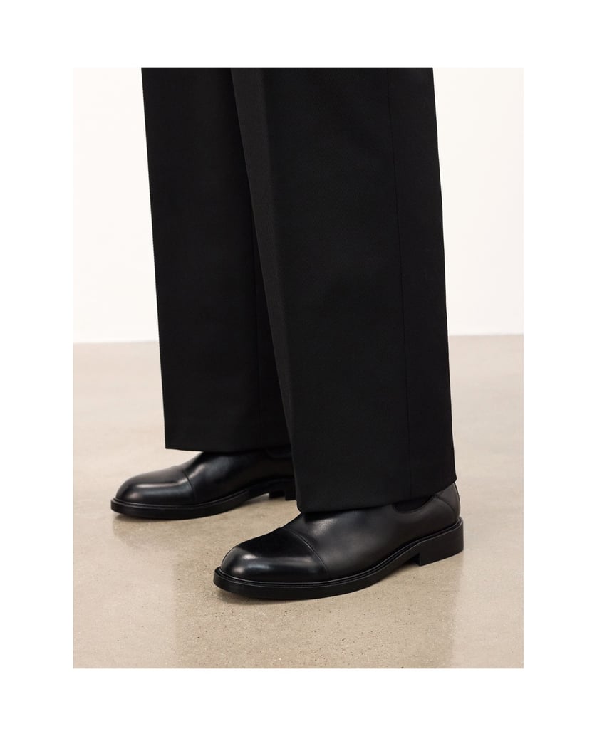 Kazar-Black-leather-Chelsea-boots-černá