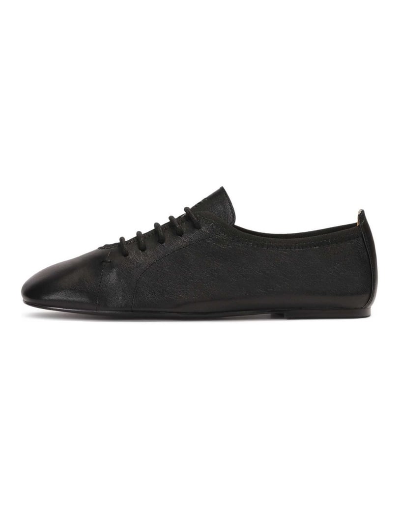 Kazar-Soft-leather-lace-up-shoes-černá