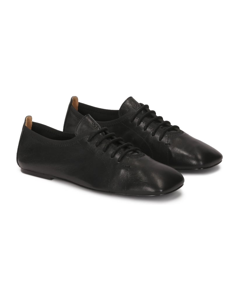 Kazar-Soft-leather-lace-up-shoes-černá