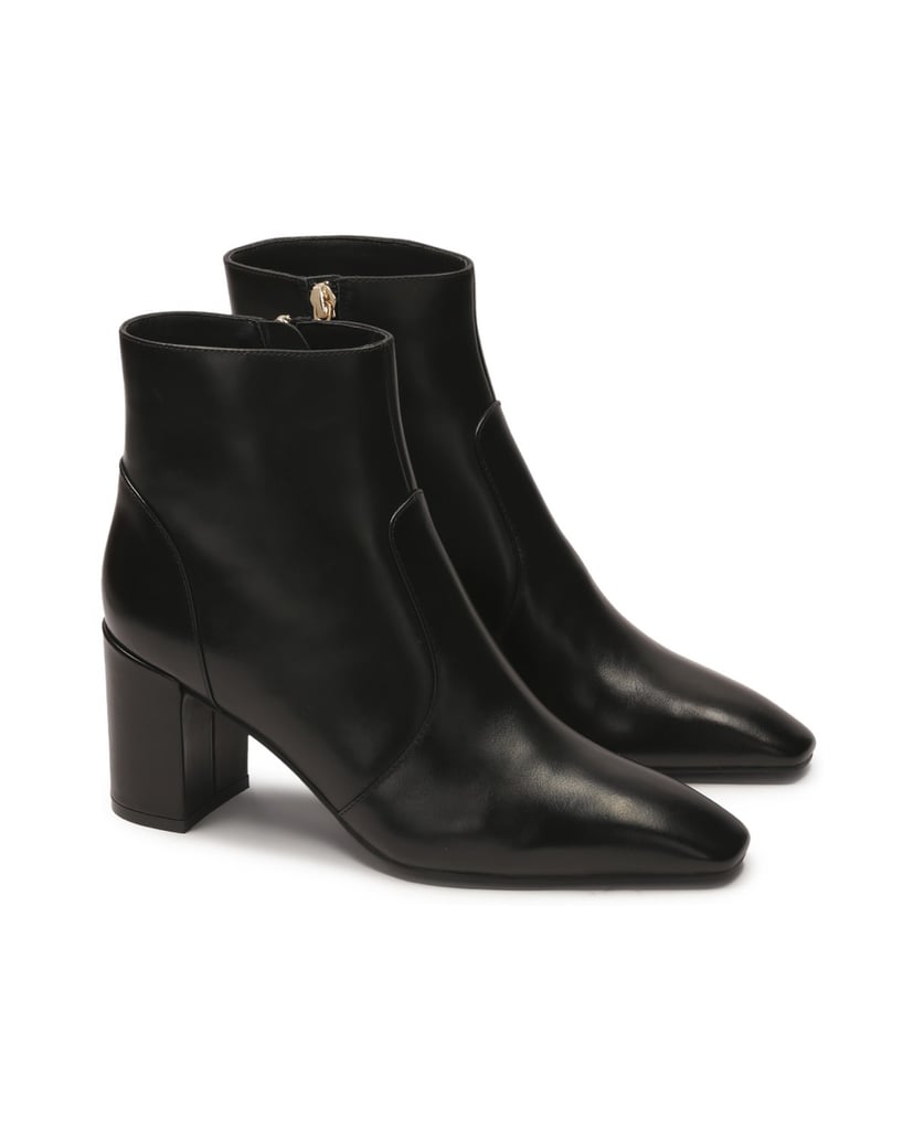 Kazar-Schwarze-Lederstiefel-an-einem-Pfosten-schwarz